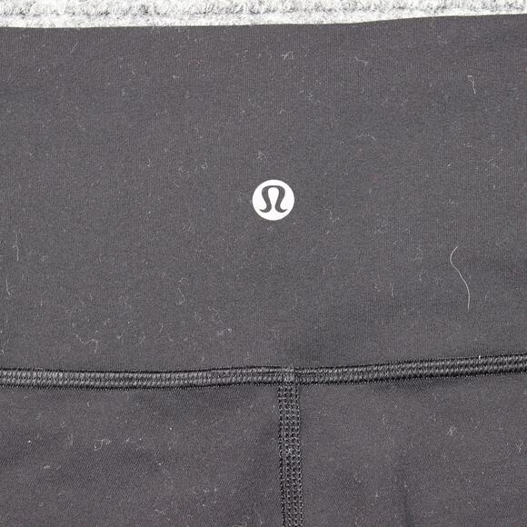 Lululemon Leggings Womens 4 Black High Rise 7/8 Ankle - Picture 7 of 8